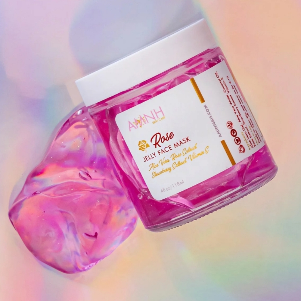 🆕️AMNH Aminnah Skincare Rose Jelly Face Mask